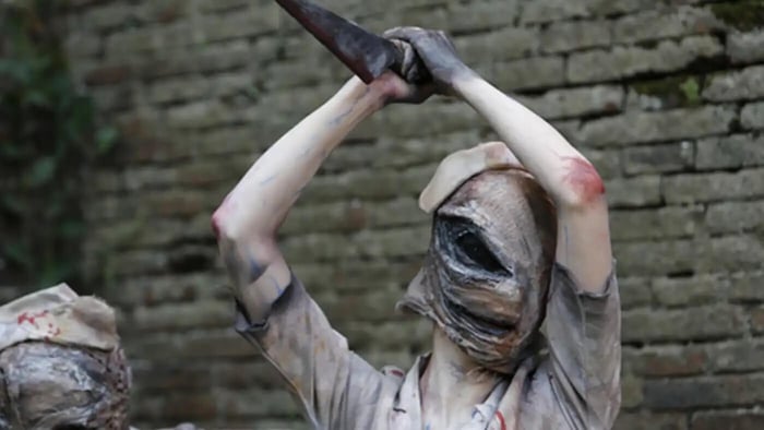 Bubble Head Nurse statue from Just Geek