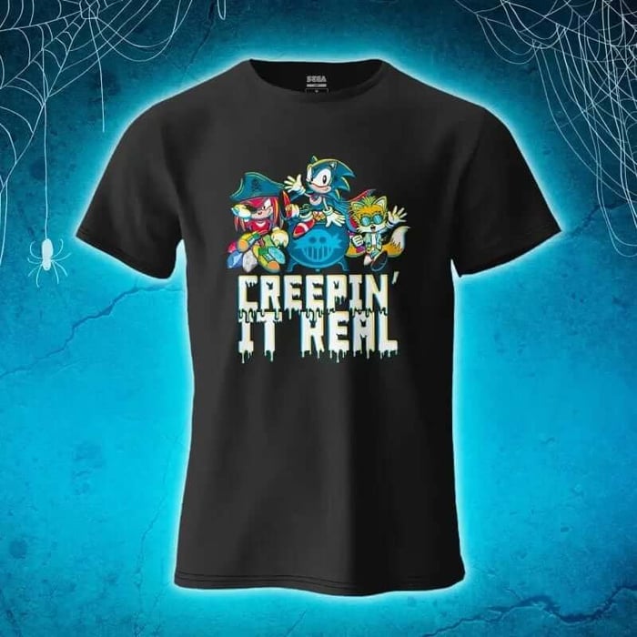 Creepin it real t shirt available from Just Geek