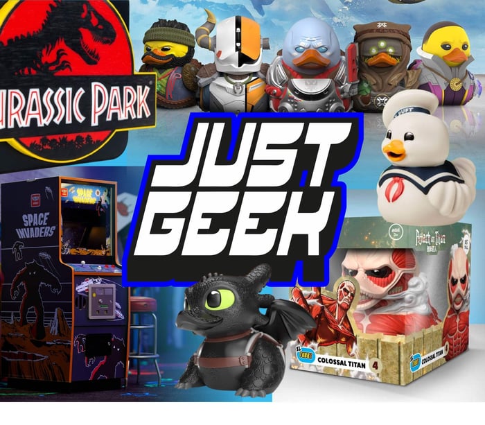 Geek figures available from Just Geek