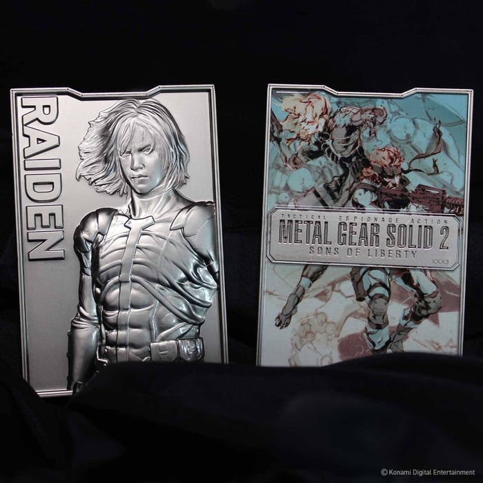 Metal gear solid 2 metal ingot available from Just Geek