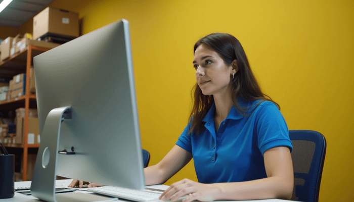 Woman checking how much do storage units cost at Storage Star