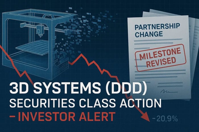 3D Systems Corp (DDD) Securities Class Action Lawsuit Update [July 20, 2025]