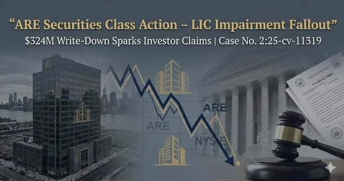 Alexandria Real Estate Equities, Inc. (ARE) Securities Class Action Lawsuit Update [December 19, 2025]