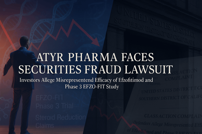 Atyr Pharma Inc. (ATYR) Securities Class Action Lawsuit [October 23, 2025]