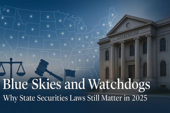 Blue Skies and Watchdogs: The Role of State Regulators in Securities Law