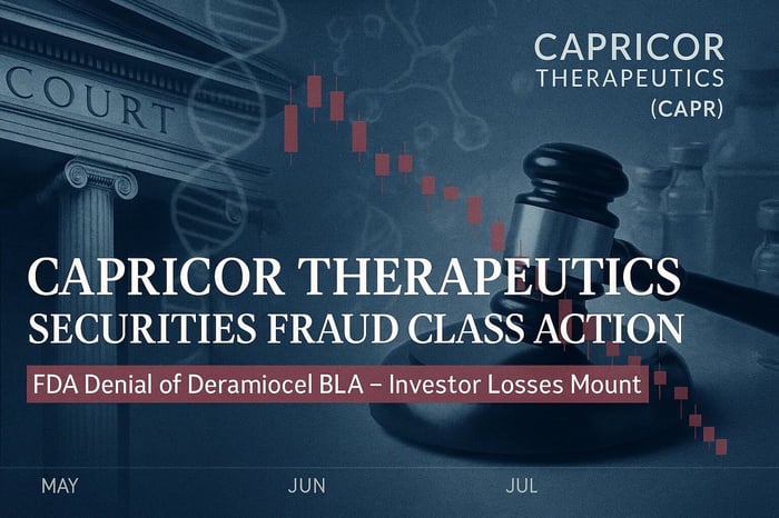 Capricor Therapeutics, Inc. (CAPR) Securities Class Action Lawsuit Update [August 25, 2025]