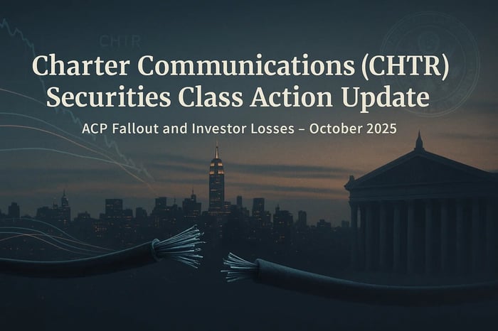 Charter Communications, Inc. (CHTR) Securities Class Action Lawsuit Update [October 13, 2025]
