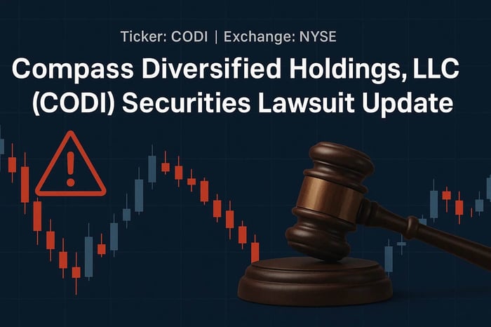 Compass Diversified Holdings, LLC (CODI) Securities Fraud Class Action Lawsuit Update [June 4, 2025]
