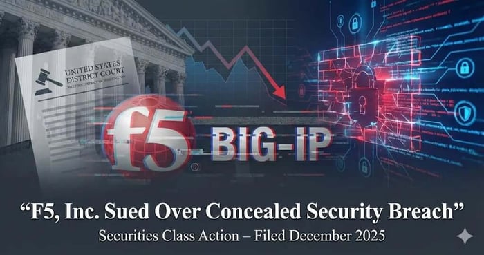 F5, Inc. (FFIV) Securities Class Action Lawsuit Filed [December 22, 2025]