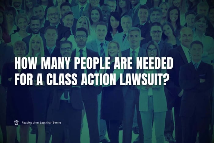 How Many People Are Needed for a Class Action Lawsuit?