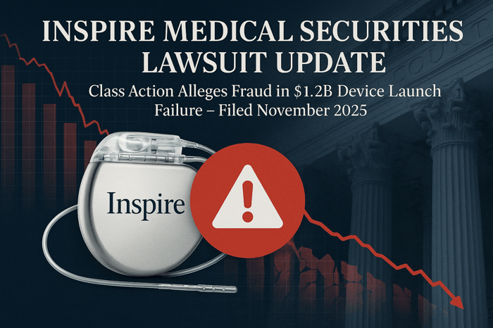 Inspire Medical Systems Inc. (INSP) Lawsuit Update [November 26, 2025]