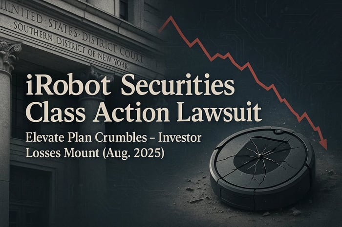 iRobot Corporation (IRBT) Securities Class Action Lawsuit Update