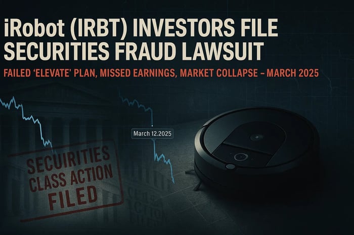 iRobot Corporation (IRBT) Securities Class Action Lawsuit Update [August 15, 2025]