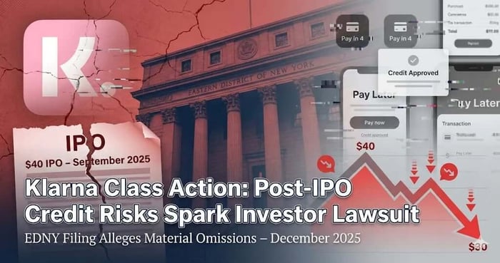 Klarna Group Plc (KLAR) Securities Class Action Lawsuit Update [January 1, 2026]