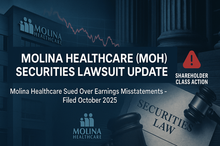 Molina Healthcare, Inc. (MOH) Securities Class Action Update [November 19, 2025]