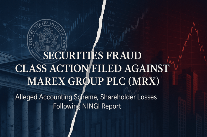Marex Group plc (MRX) Securities Class Action Lawsuit Filed [November 6, 2025]