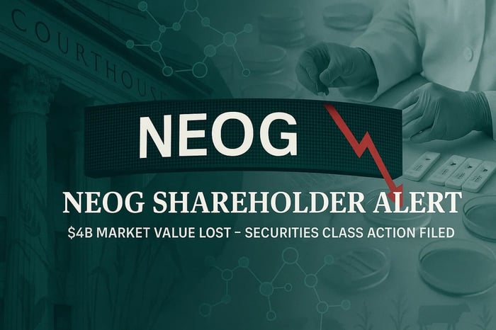 Neogen Corporation (NEOG) Securities Class Action Lawsuit Update [September 10, 2025]