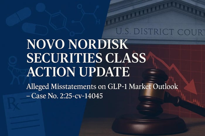 Novo Nordisk A/S (NVO) Securities Class Action Lawsuit Update