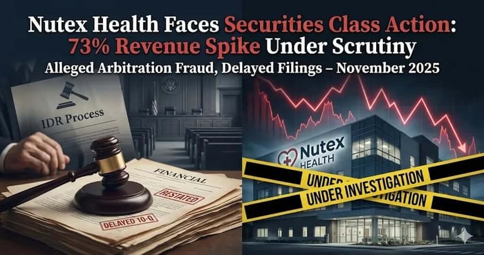 Nutex Health, Inc. (NUTX) Securities Class Action Lawsuit Update [November 28, 2025]