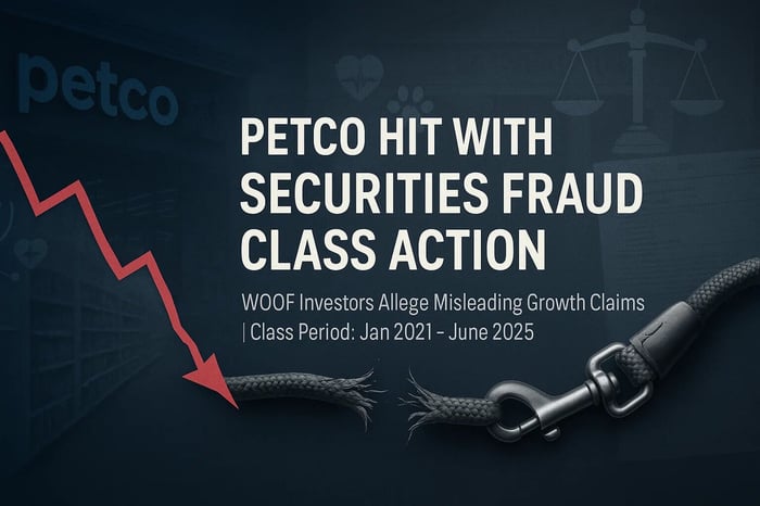 Petco Health and Wellness Company, Inc. (WOOF) Securities Class Action Lawsuit Update [August 12, 2025]