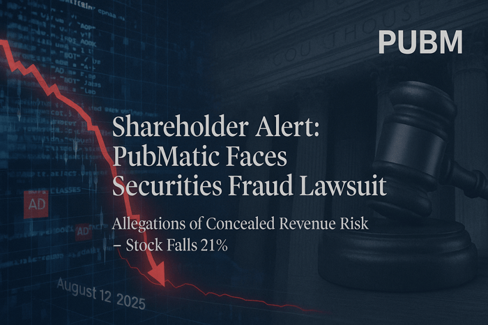 PubMatic, Inc. (PUBM) Securities Class Action Lawsuit Update [October 6, 2025]