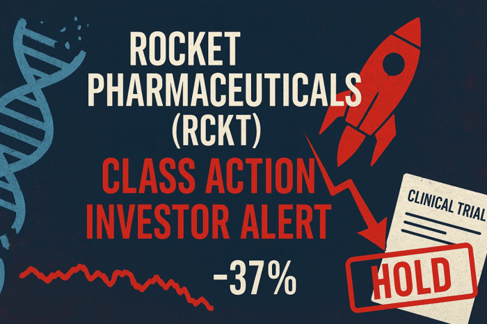 Rocket Pharmaceuticals, Inc. (RCKT) Securities Class Action Lawsuit Update