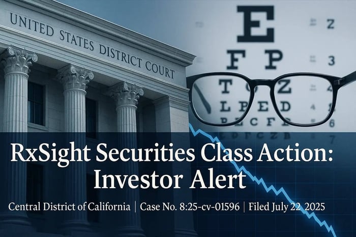 RxSight, Inc. (RXST) Securities Class Action Lawsuit Update [September 16, 2025]