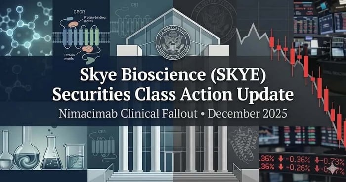 Skye Bioscience, Inc. (SKYE) Securities Class Action Lawsuit Update [December 10, 2025]