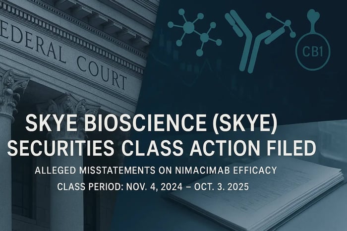 Skye Bioscience, Inc. (SKYE) Securities Class Action Lawsuit Filed [November 24, 2025]