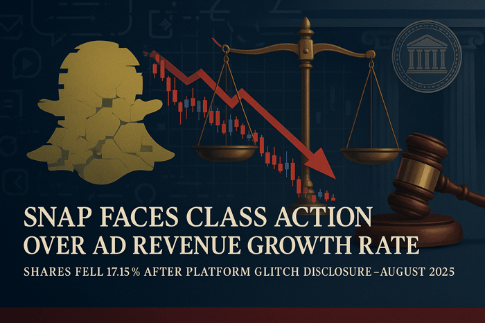 Snap Inc. (SNAP) Securities Class Action Lawsuit Update