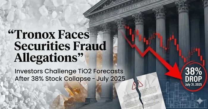 Tronox Holdings Plc (TROX) Securities Class Action Lawsuit Update [November 28, 2025]