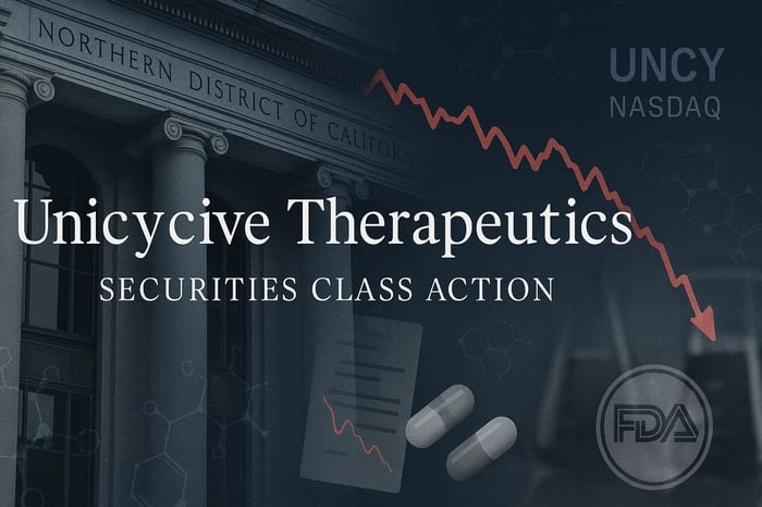 Unicycive Therapeutics, Inc. (UNCY) Securities Class Action Lawsuit Update [September 30, 2025]