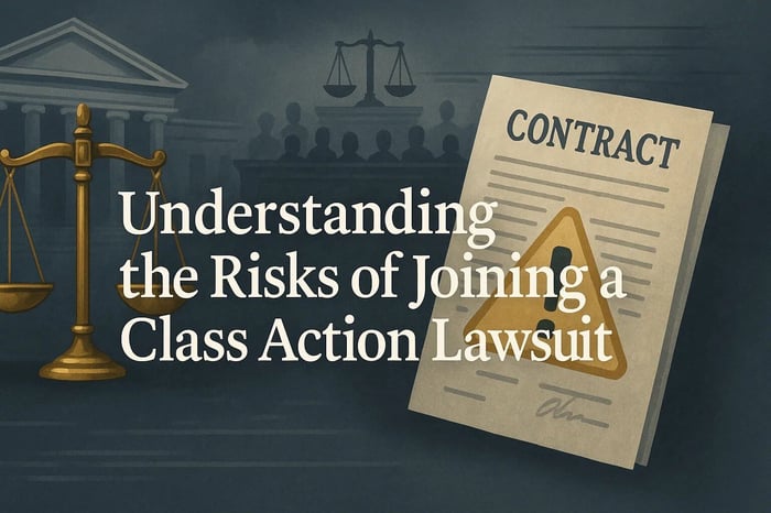 Understanding the Risks of Joining a Class Action Lawsuit