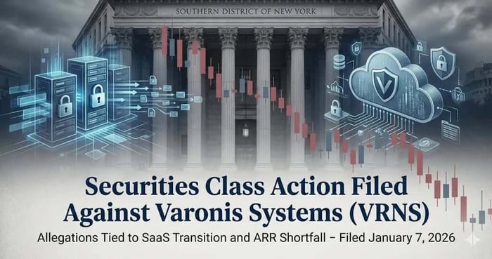 Varonis Systems, Inc. (VRNS) Securities Class Action Lawsuit Update [January 12, 2026]