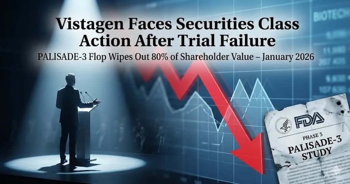 Vistagen Therapeutics, Inc. (VTGN) Securities Class Action Lawsuit Update [January 19, 2026]