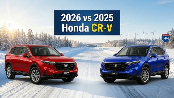 2026 vs 2025 Honda CR-V