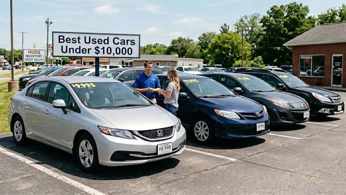 Best Used Cars Under $10,000