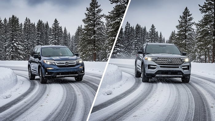 2025 Honda Pilot Vs 2025 Ford Explorer