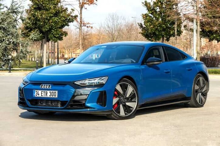 The Audi e-tron GT