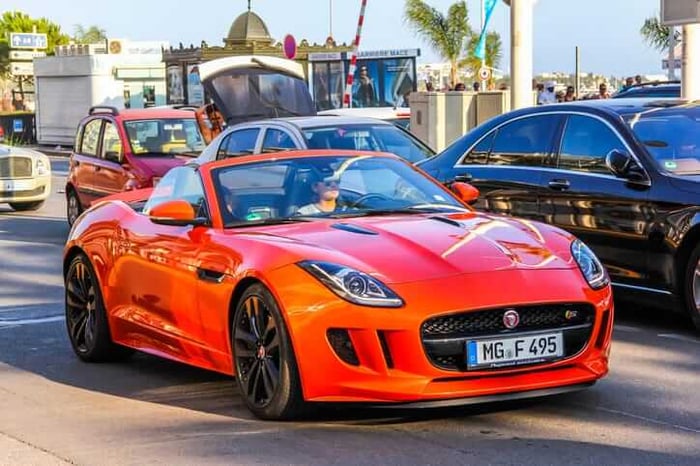 Jaguar car line overview 2021