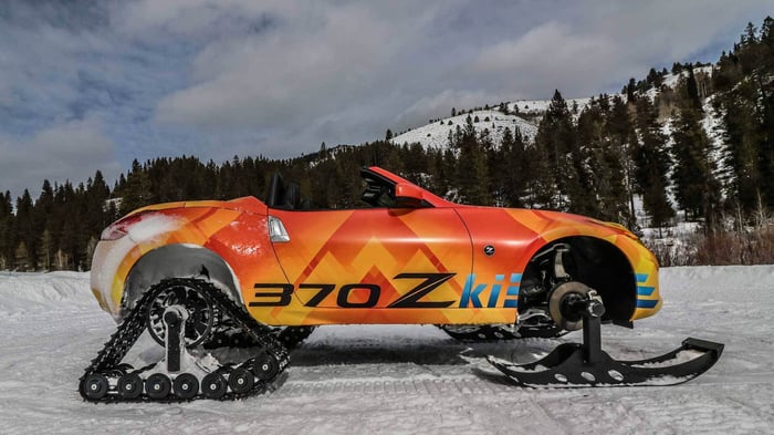 A Nissan “Z” Snowmobile? Heck Yeah!