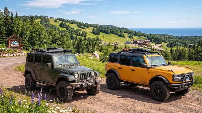 Wrangler vs Bronco