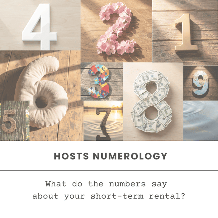 Numerology for Short-Term Rentals. What the numbers say about your property.
