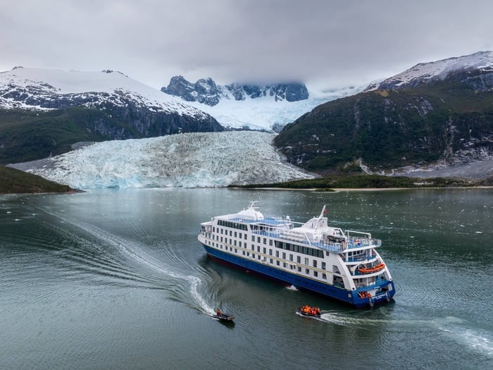 A day in the life of a Patagonia expedition cruise leader:  Ventus Australis Patagonia Expedition Ship