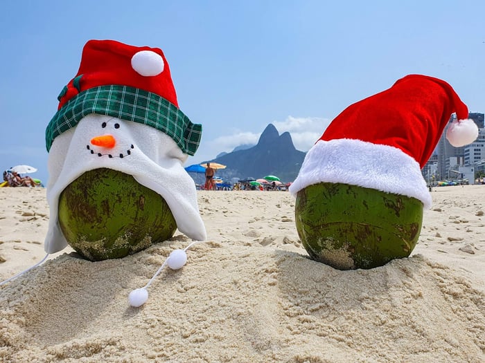 Christmas Spirit In Rio