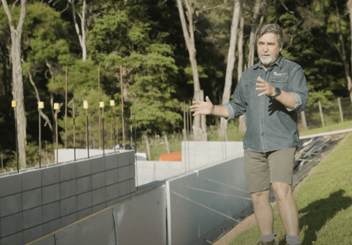 Black Snake Drainage Pipe Residential Install