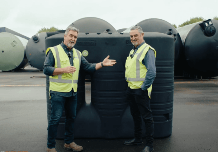 Our Recycling Journey - Innovation for Slimline Tanks