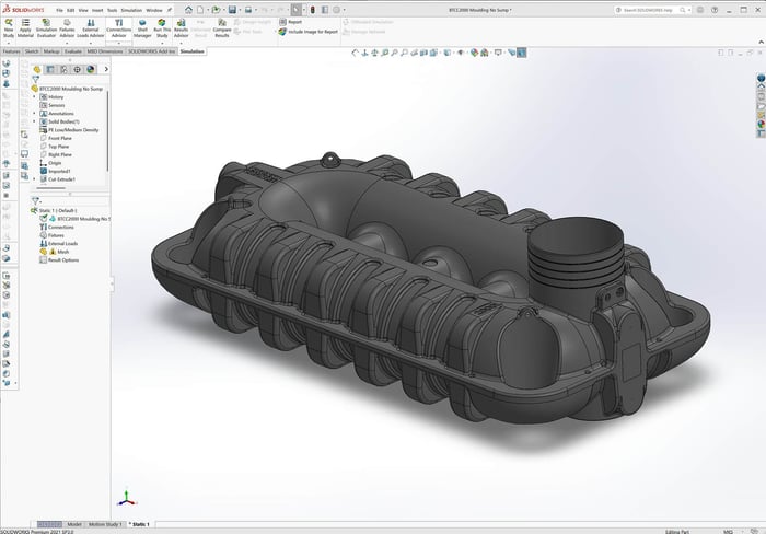 FEA of Chunky Charlie Underground Tanks