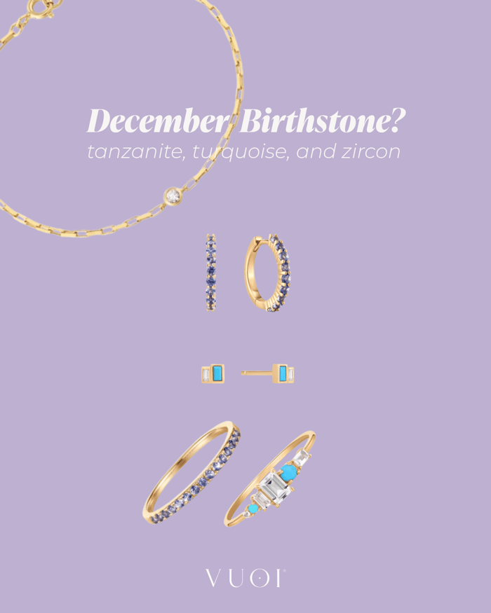 December Birthstone Meaning: Tanzanite, Turquoise & Zircon
