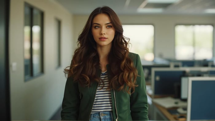 Vespera green jacket styled three ways for office, brunch, and date night